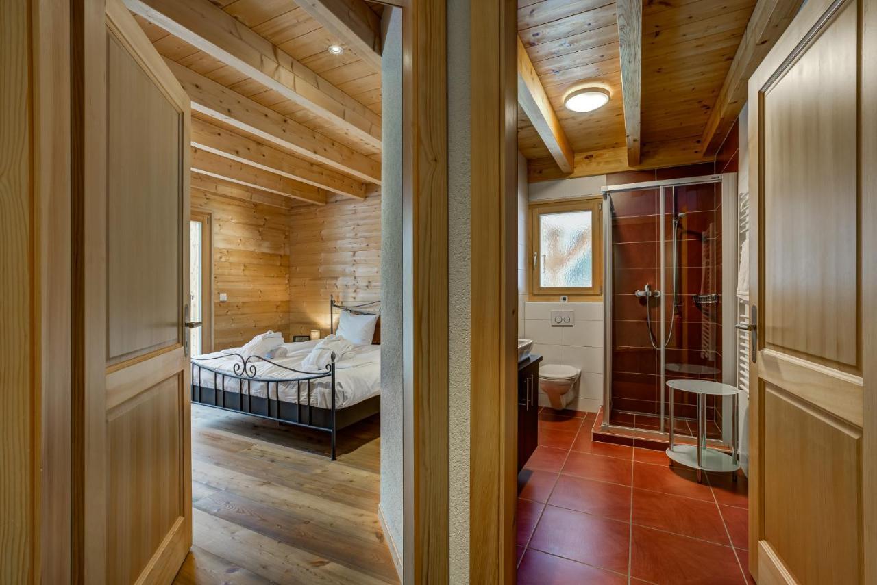 Chalet Flocon De Neige - Jacuzzi - Sauna La Tzoumaz Ngoại thất bức ảnh