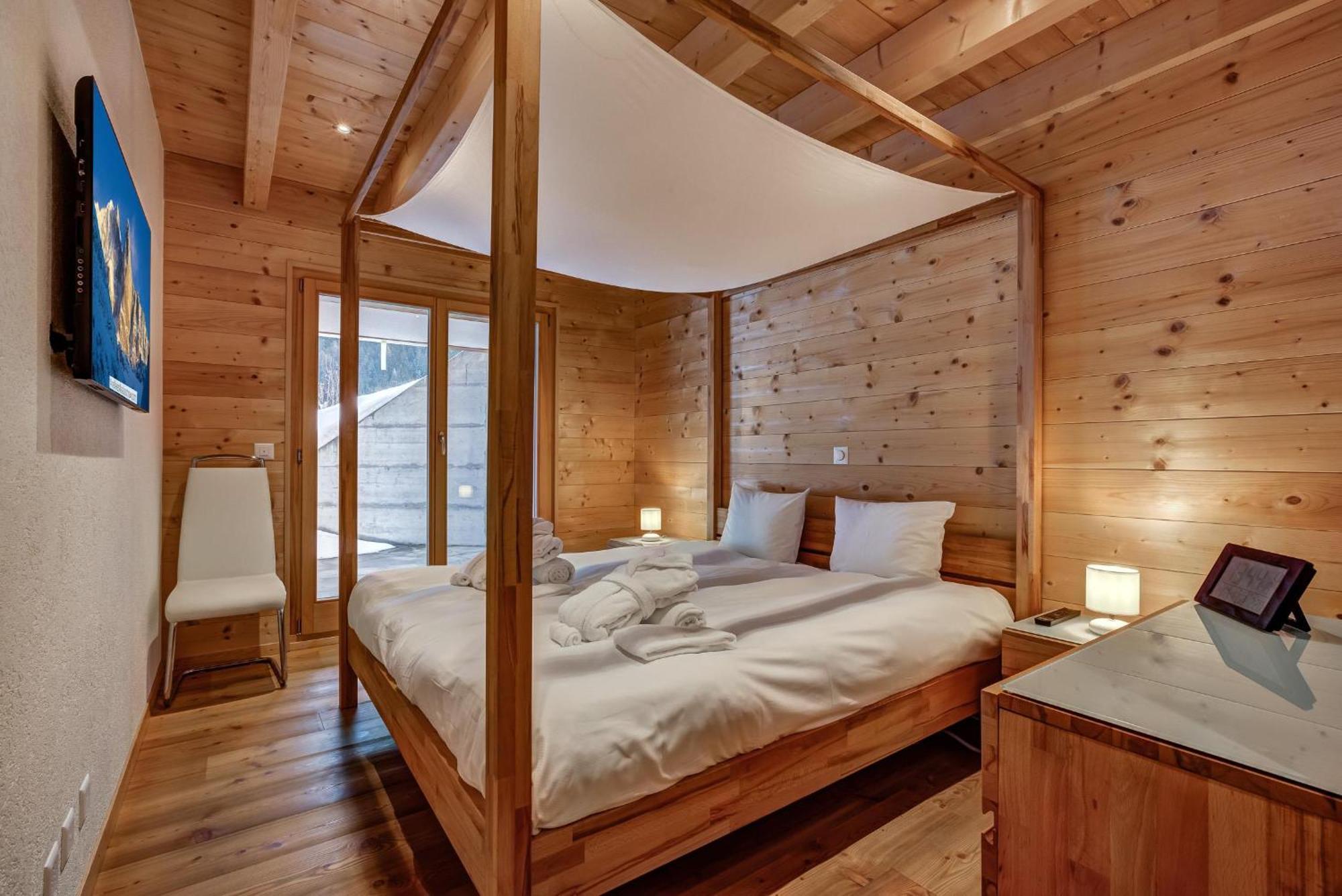 Chalet Flocon De Neige - Jacuzzi - Sauna La Tzoumaz Ngoại thất bức ảnh